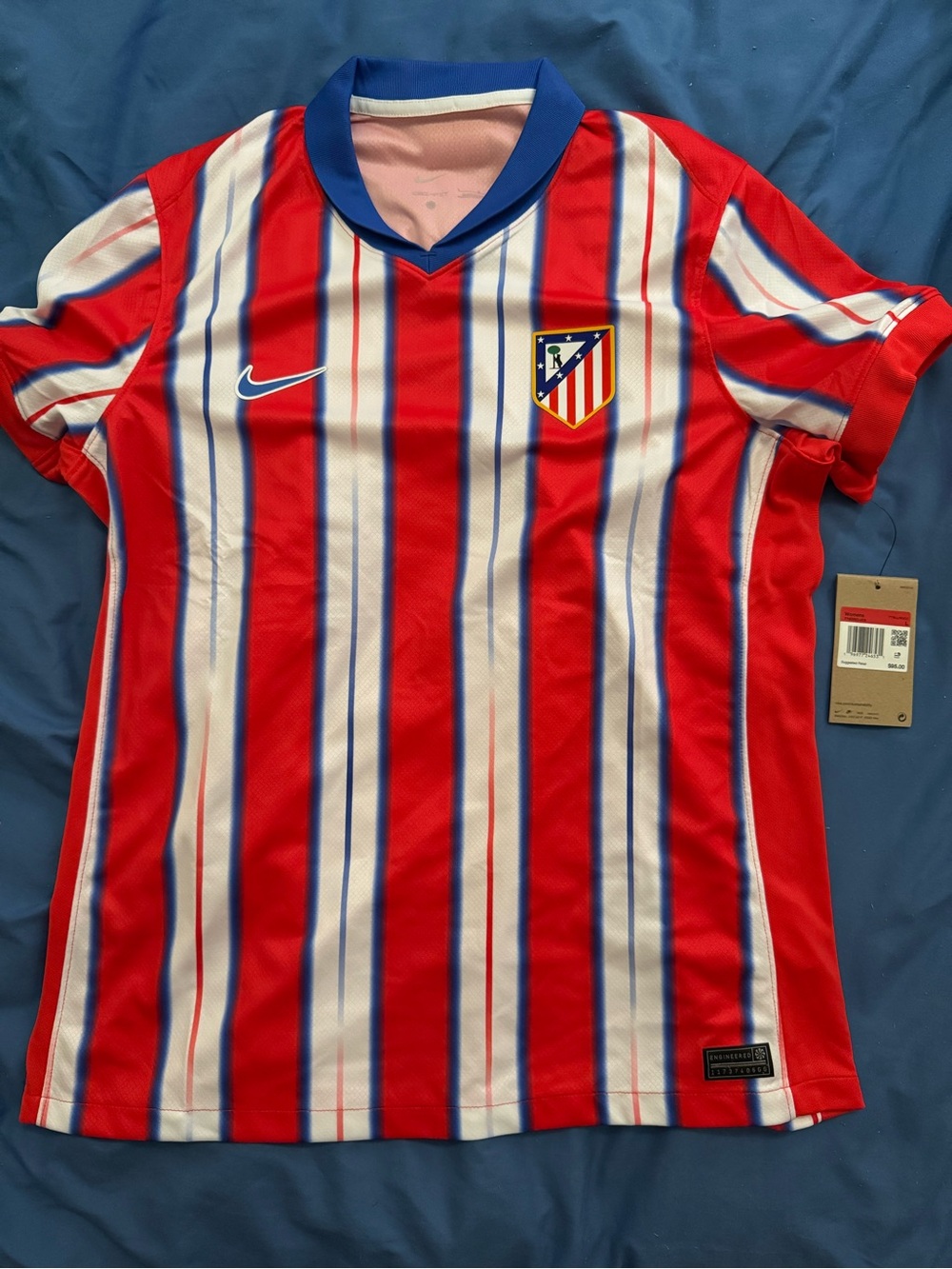 Nike Atlético de Madrid 2024/25 Home Stadium Jersey women size large